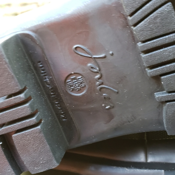 NEW Joules Tall Rain Boot with Adjustable Back Gusset Women's Size 5 - B… - Picture 12 of 16